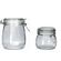 kit potes de vidro 830 e 500
